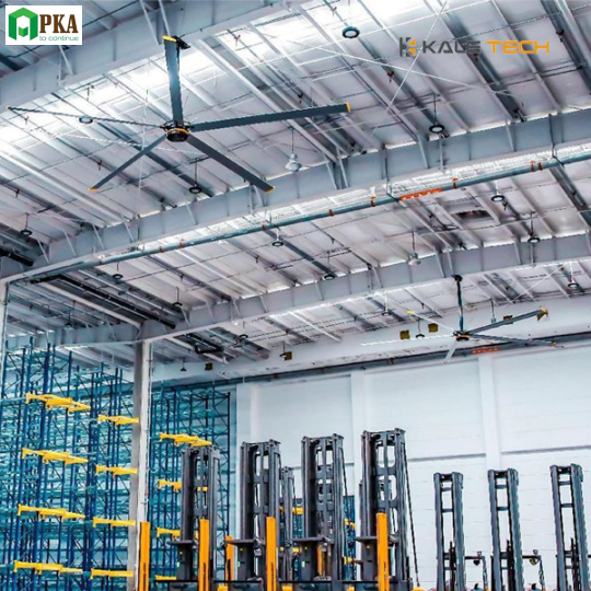 Quạt công nghiệp HVLS - KALE TECH